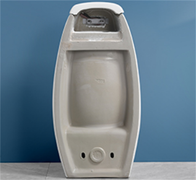 Modern Automatic Wall Mounted Water-Saving Ceramic Auto Sensor Urinal Male Urinal Bottle Wc Commode