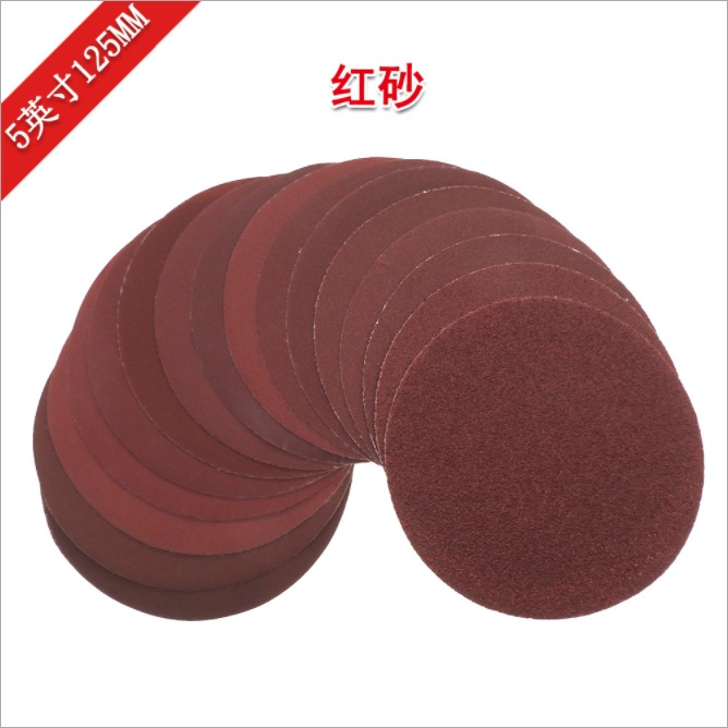 5 Inch Aluminum Oxide Round Abrasive Tool Sandpaper for Grinder