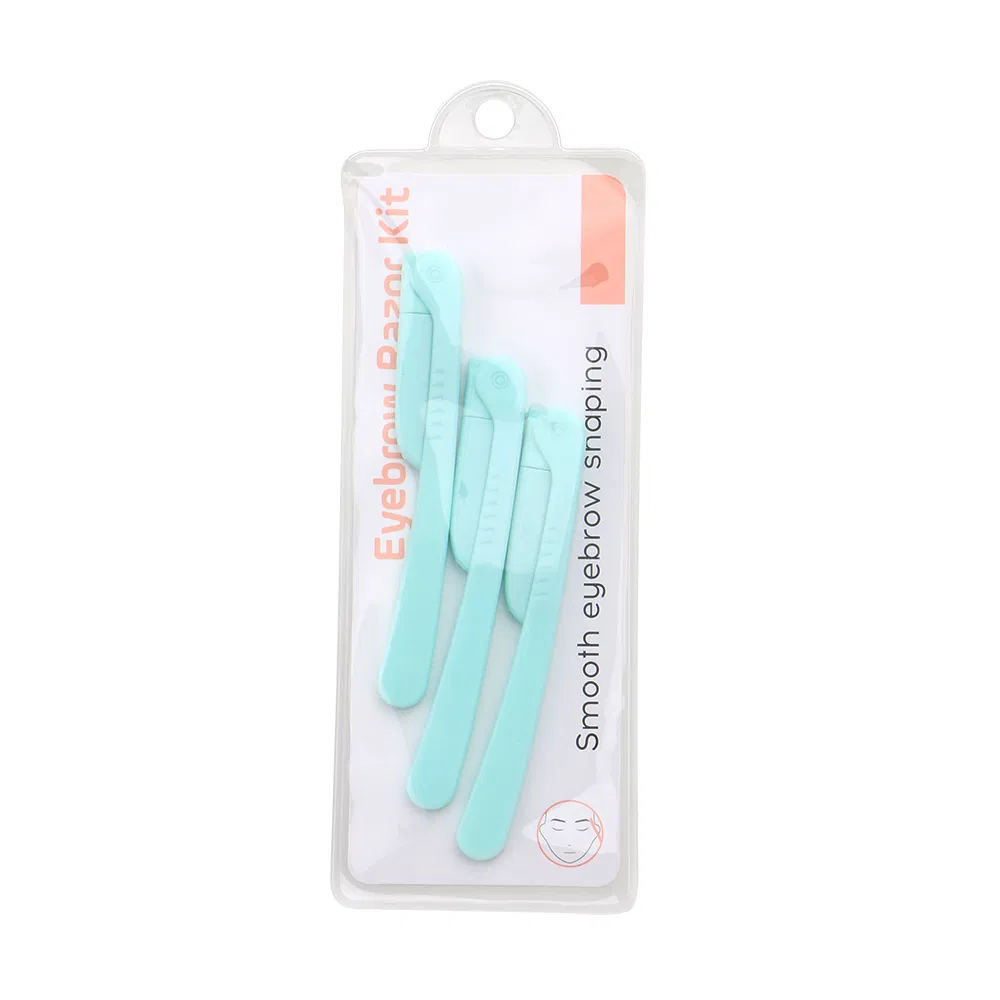 Online Sale Folding Handle Women Eyebrow Trimmer Stainless Steel Blade Makeup Tool Eyebrow Razor