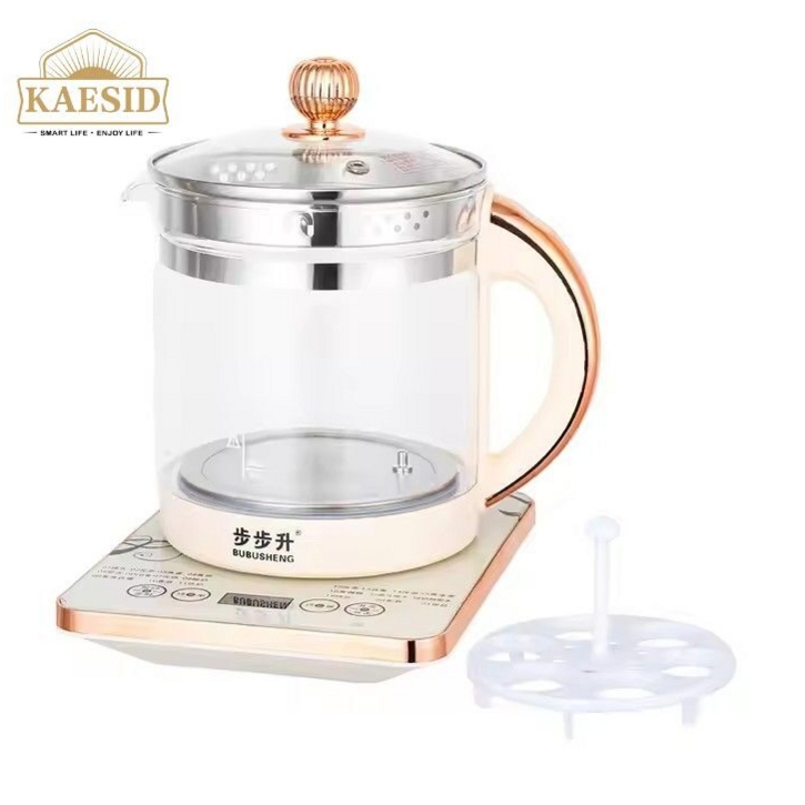 Multifunctional 1.8L Health Tea Maker Home Cooker Scented Teapot Black Tea Automatic Glass Medicine Pot Split Electric Kettle