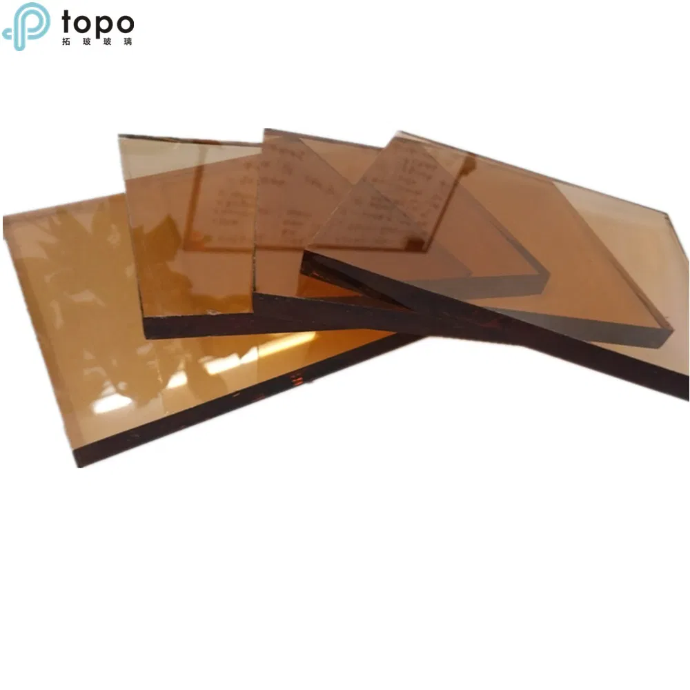 5mm, 6mm, 12mm Smoothly Surface Pink Float Glass for Lamp Glass and Cup Glass (C-P)