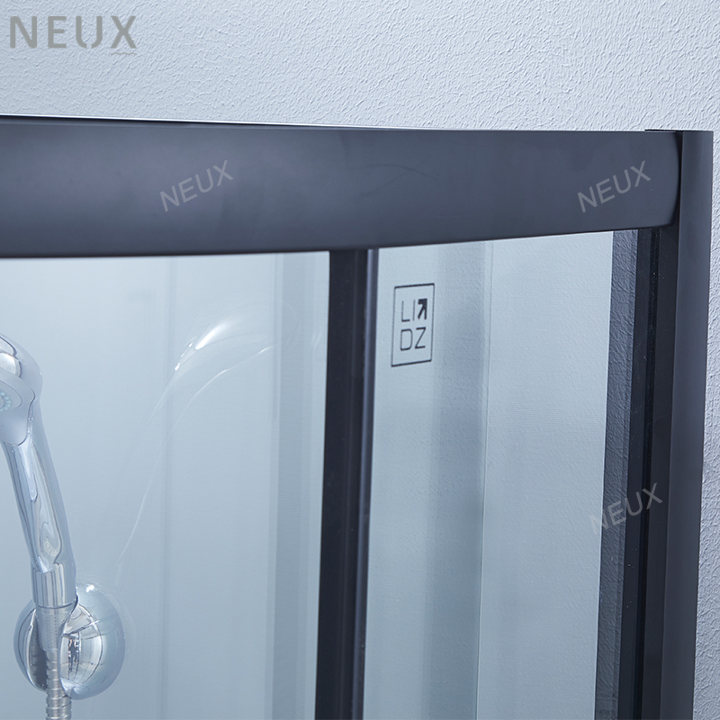Wholesale Corner 5mm Tempered Glass Bathroom Shower Enclosure with Tray