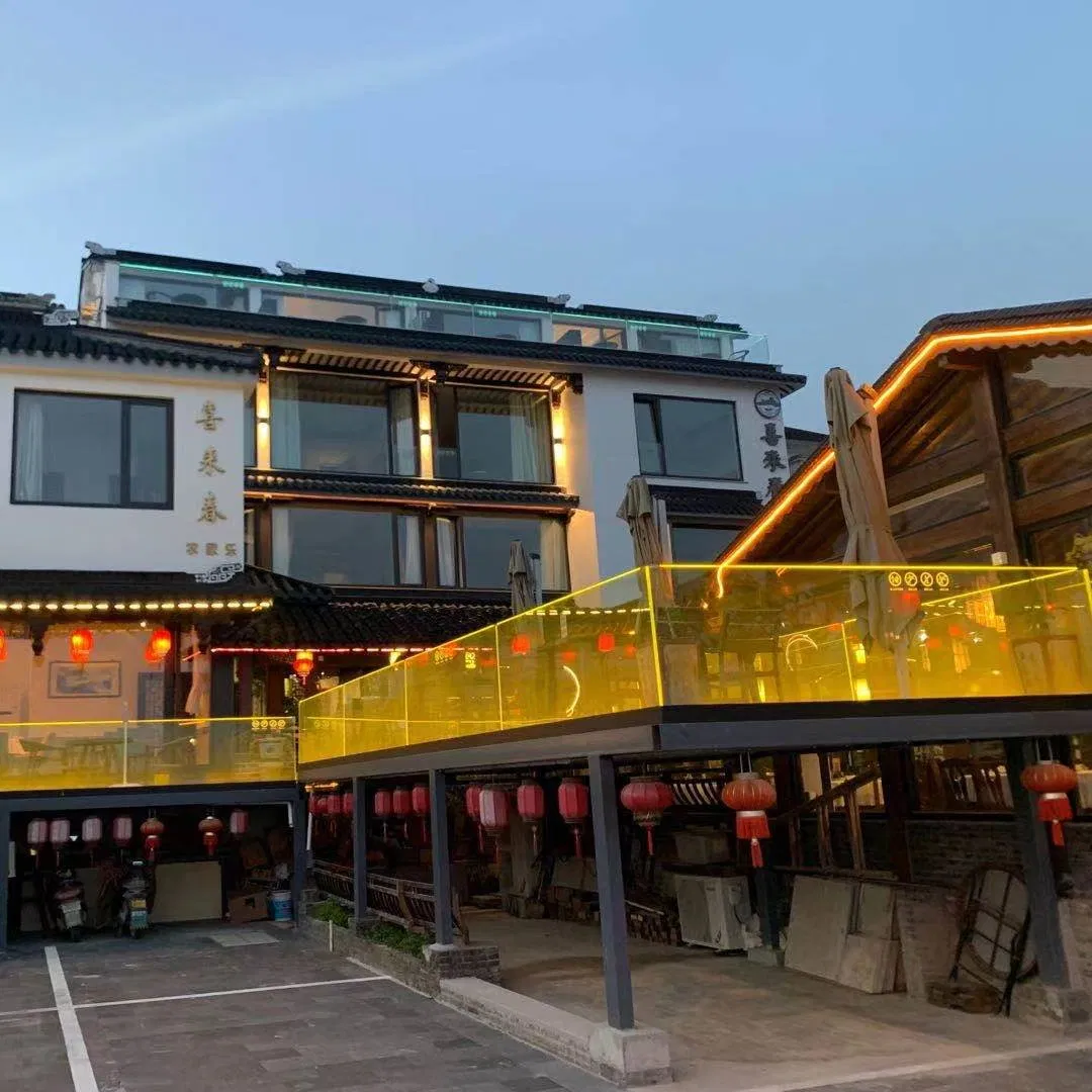 Indoor Stairs Glass Railing System Aluminu Shoe Base Glass Baluster