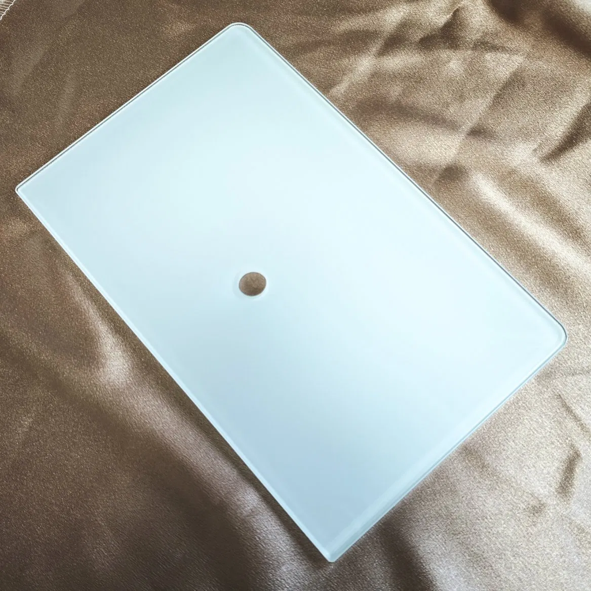 White Ultra Clear Glass Scale Tempered LCD Glass Panel