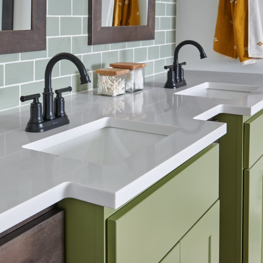 Natural Color Natural Looking Silica Free Quartz Slab, Practical for Custom Designs