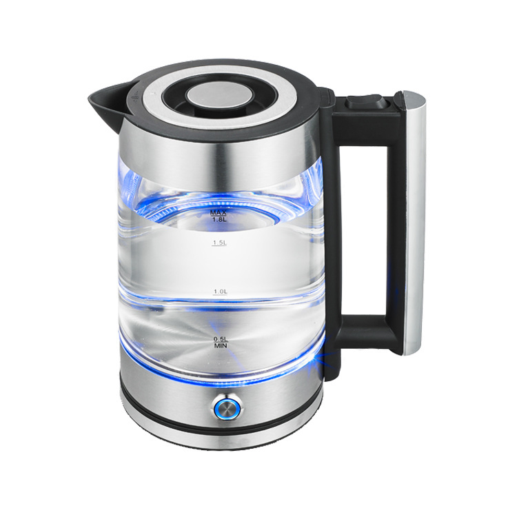 Electric Glass Kettle Home Appliance Water Tea Kettle with LED High Quality