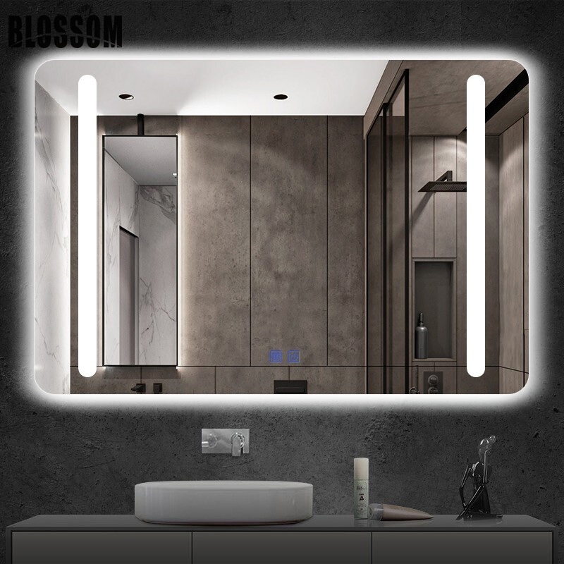 Smart Glass Vanity Furniture LED Bathroom Wall Mirror with Lights