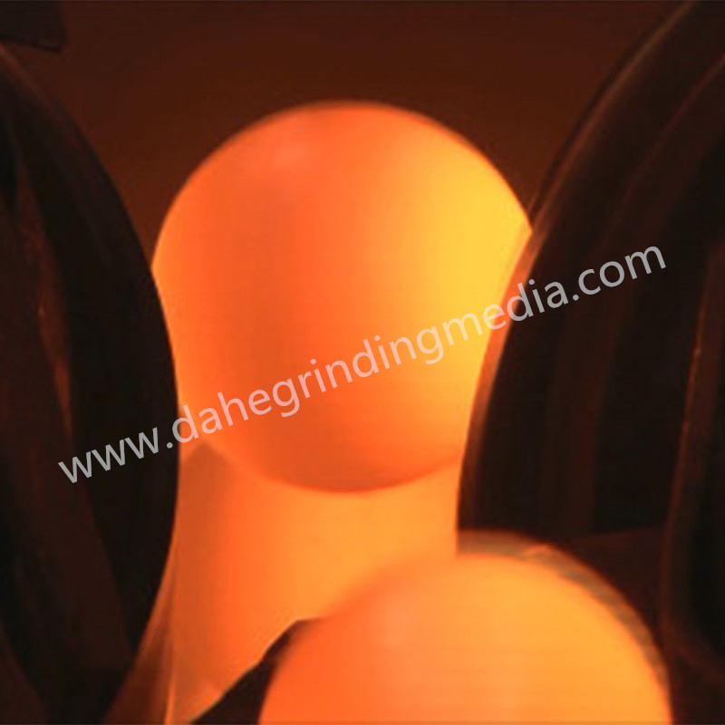 Кованые стальные мелющие шары высокой твердости для медных рудников