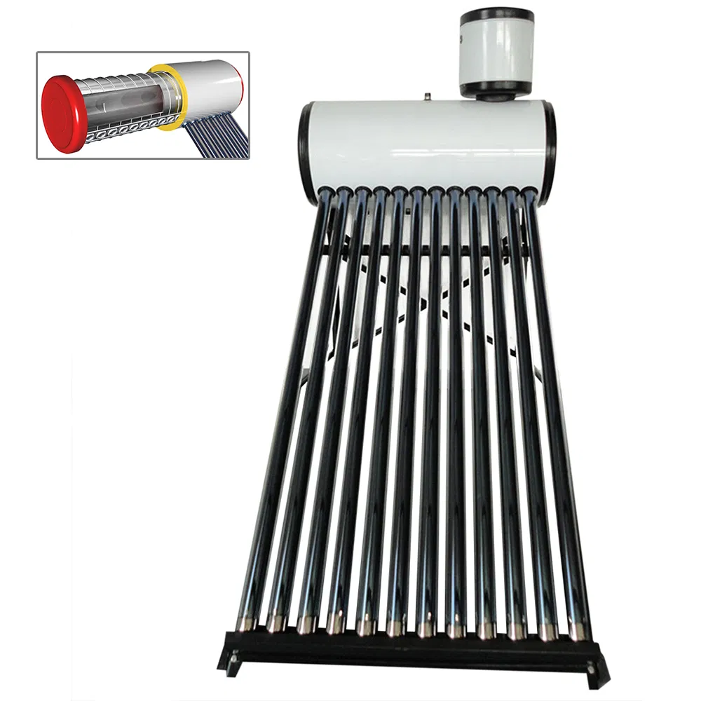 200L Compact Non-Pressure Solar Heating System Vacuum Tube Solar Water Heater