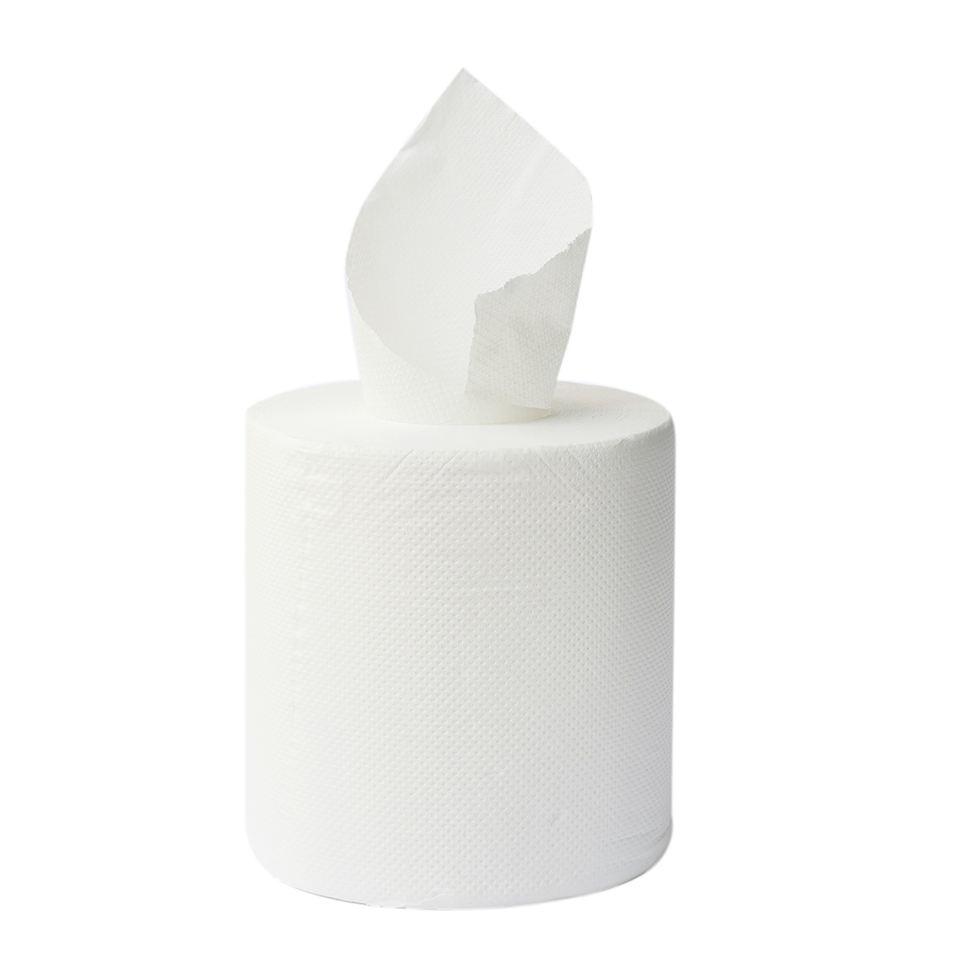 Wholesale Cheap Laminated Paper Towel Center Pull Paper Towel Roll Dispenser Centre Feed Hand Tissue Paper 550g
