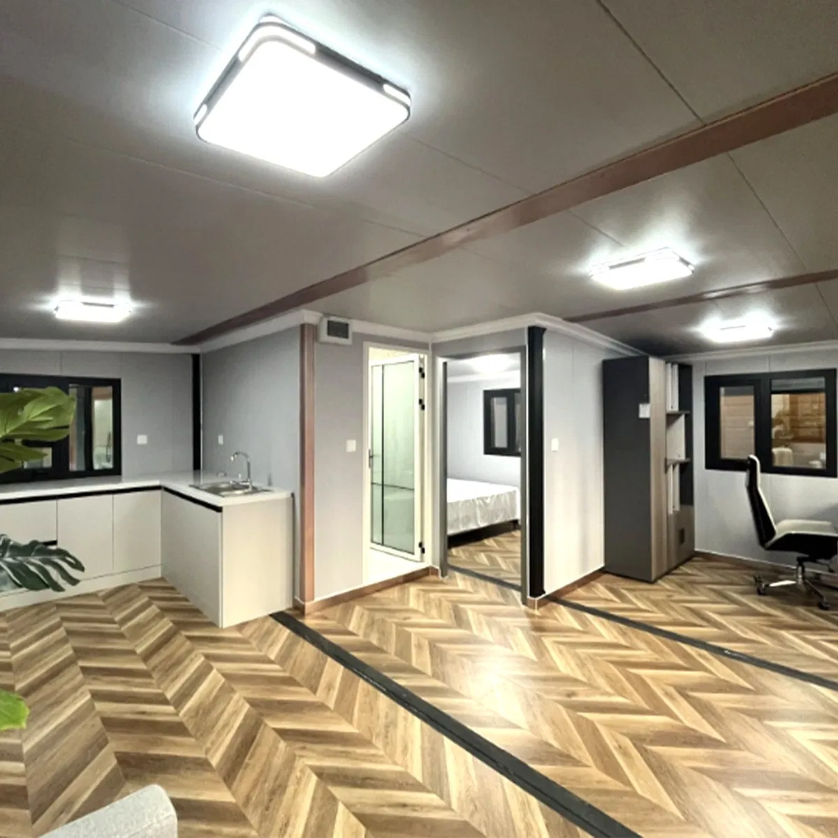 Affordable Urban Housing Solution with Quick Installation System Expandable House