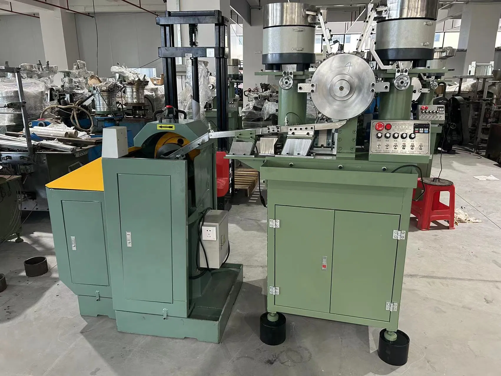 Efficient Automatic Taiwanesewasher Assembly Machine for Fastener Production Line