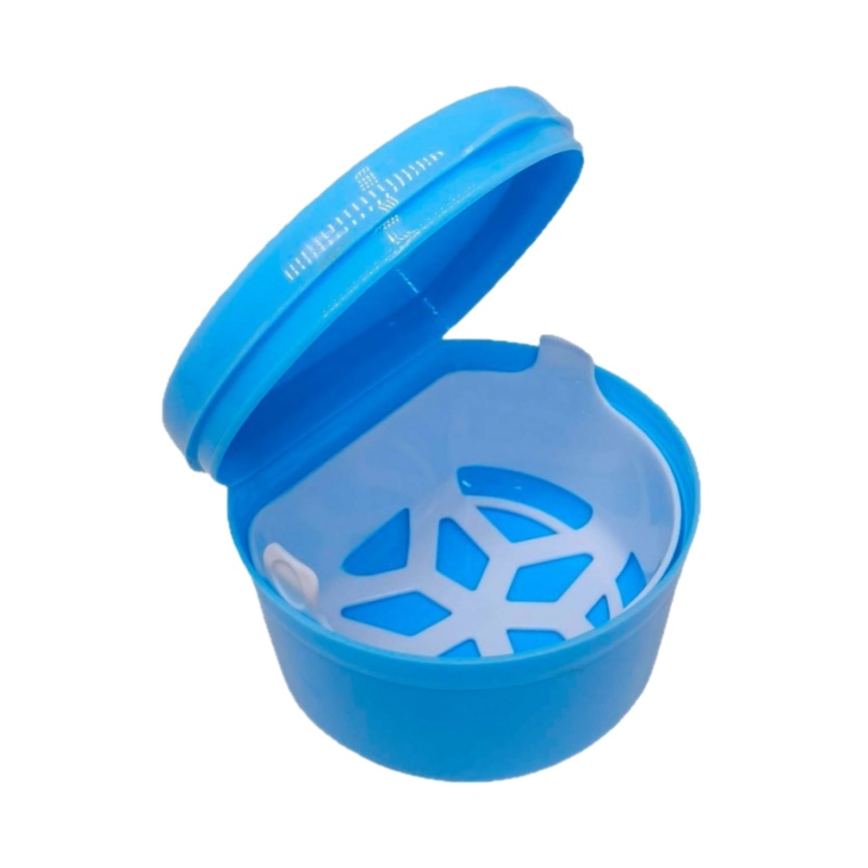Hot Selling Dental Denture Box Case Denture Use Mouthpiece Retainer Case