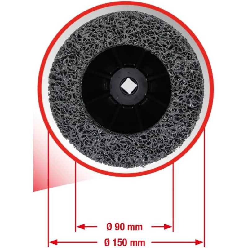 High-Performance 150mm Brush Grinding Wheel for Hub Cleaning