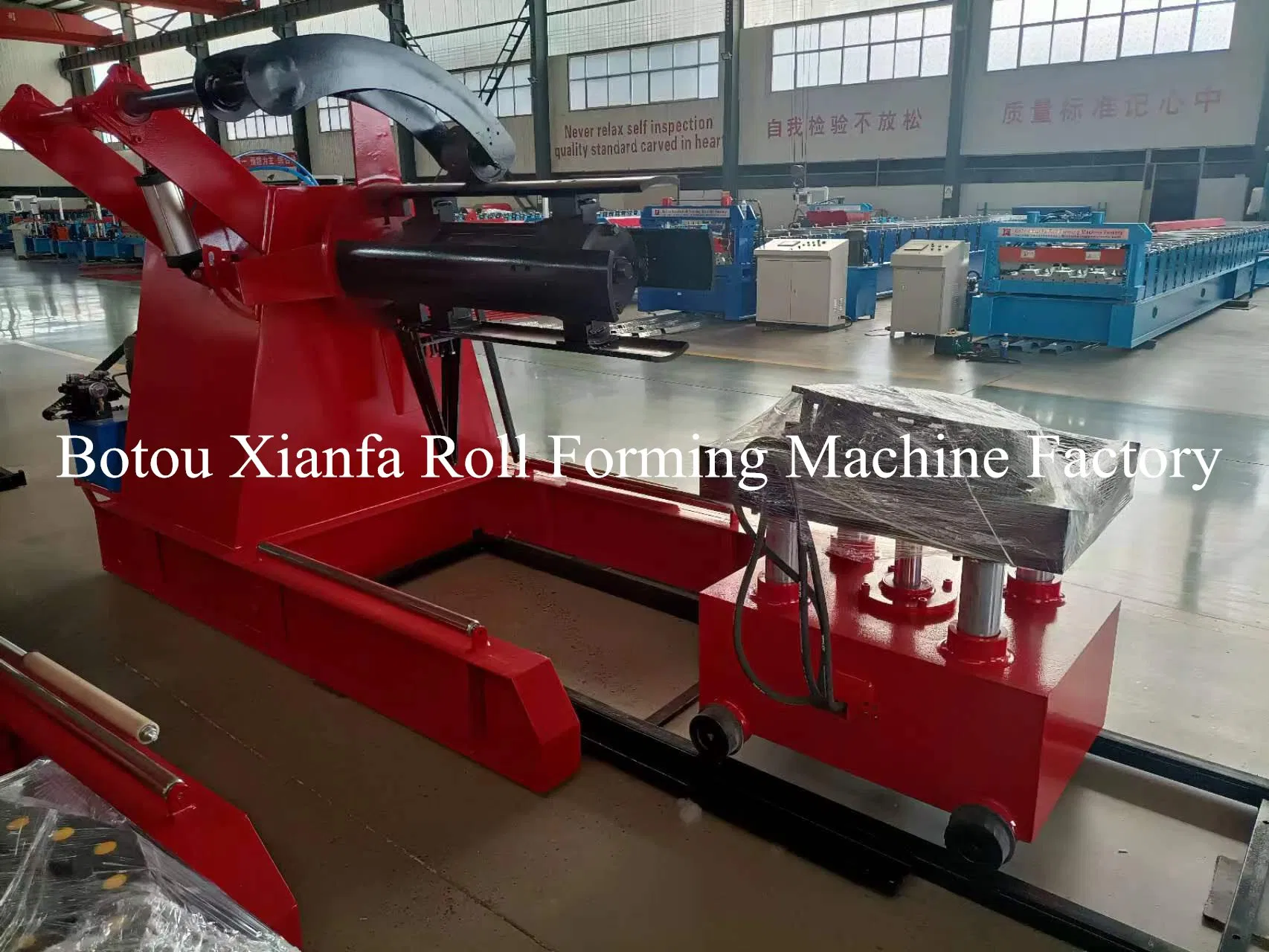 Auto Decoiler Uncoiler Machine Steel Coils Hydraulic Decoiler