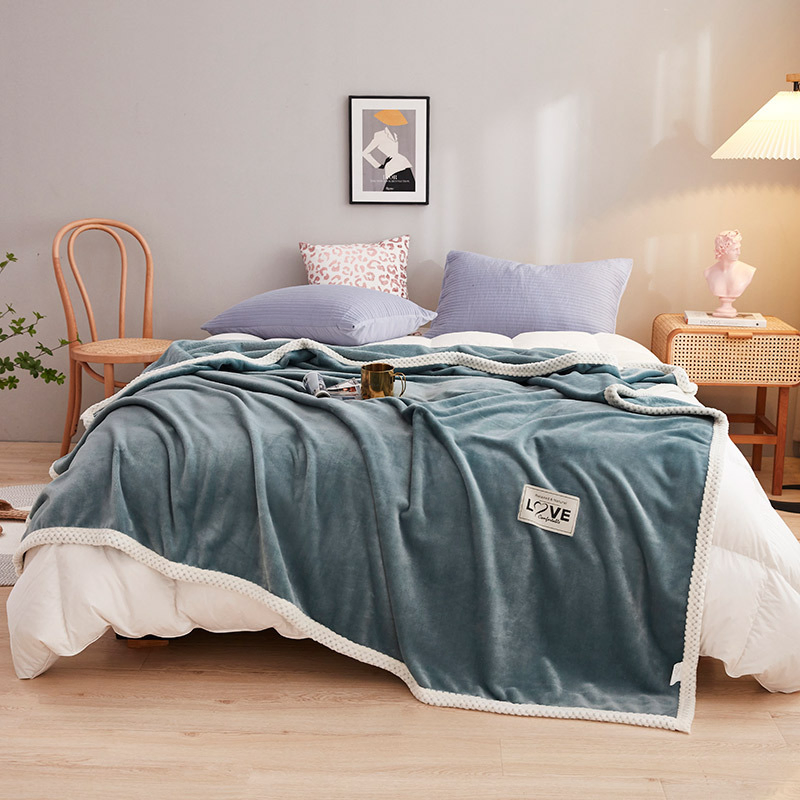 Wholesale Fleece Bed Blanket Oversize Super Soft Warm