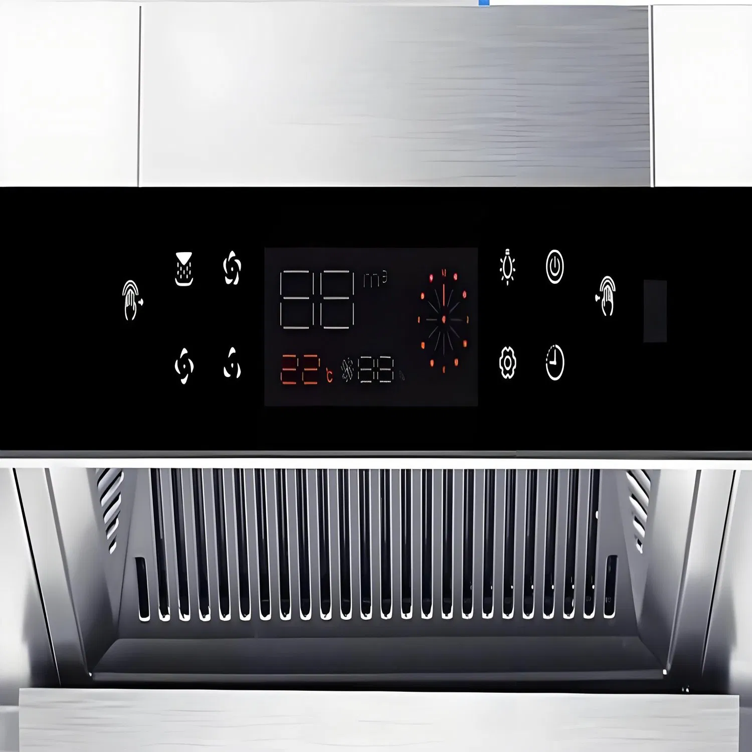 3mm 4mm 5mm 6mm Colored Tempered Glass for Range Hood