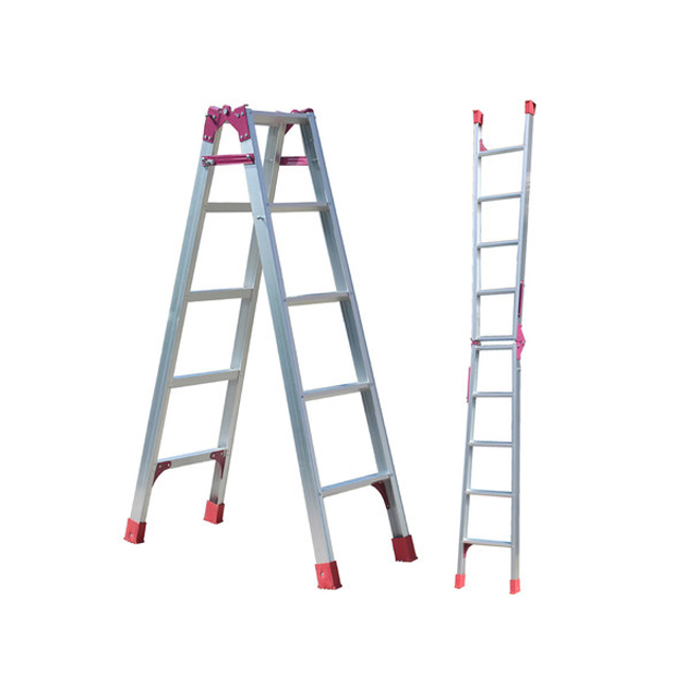 En131 Safety Platform Multipurpose Aluminium Folding Step Stool Ladder