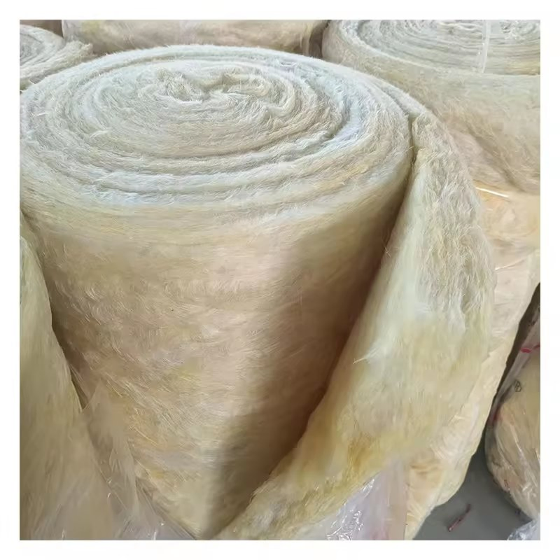 China Supplier Sound Insulation Rock Wool Rockwool Blanket/Roll for Roofing Building Fireproof Materials