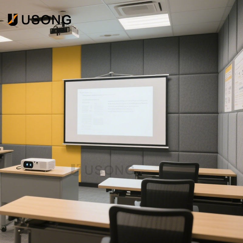 Fabric Wall Panels and Sound-Absorbing Panels Are Available in a Variety of Colors