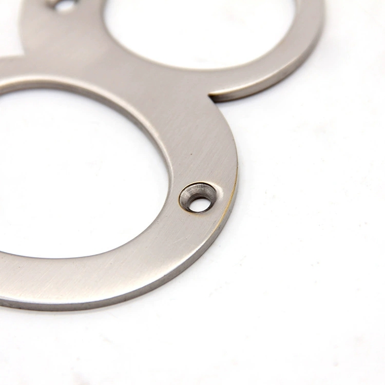 4 Inch Height Brass House Number House Decoration Door Sign