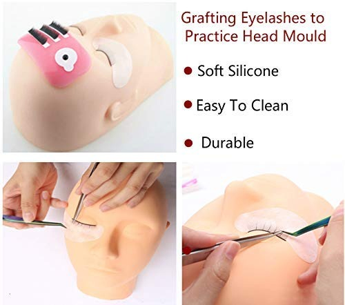 Манекен-голова для тренировки макияжа и укладки волос