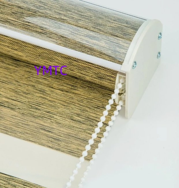 Easy Install Zebra Roller Blind Semi-Blackout Motorized Zebra Blinds