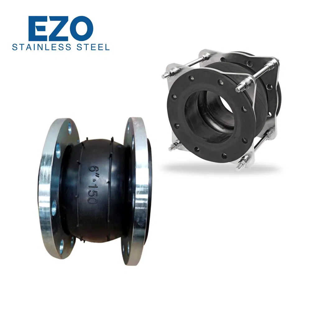 SS304 FDA Grade Customizable Proline Transflex EPDM Rubber Bellow Expansion Joint