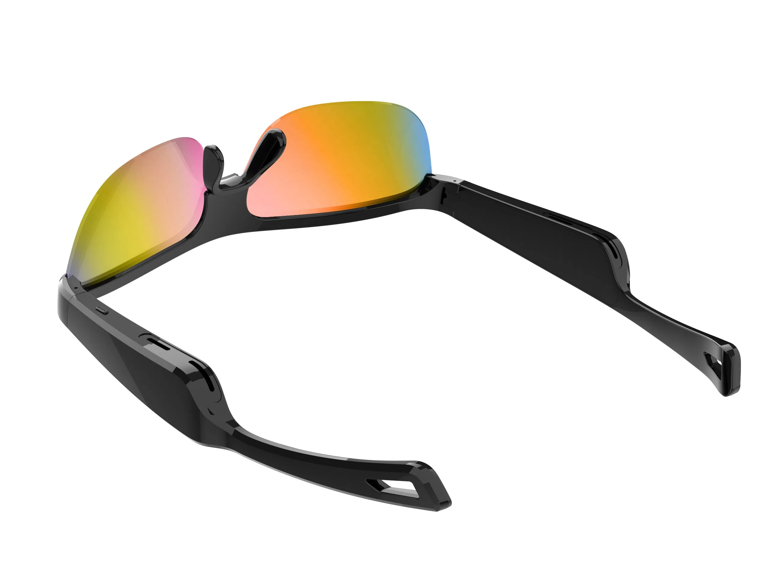 Popular Stylish Orange Ai Smart Glass Outdoor Sunglass Cheap Audio Glass