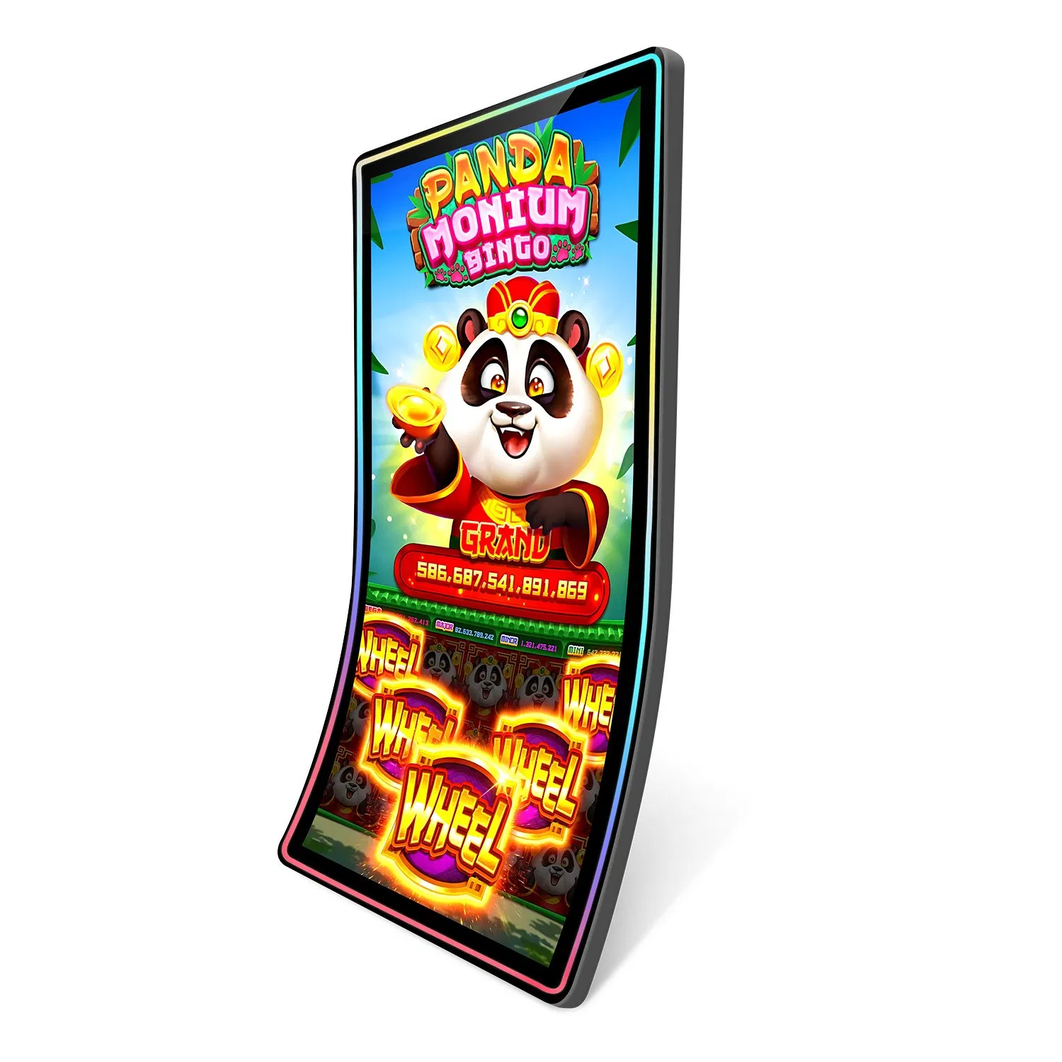 Factory Custom OEM Ultra Wide 4K UHD Touch Gaming Monitor with Plane Flat Curved Shape