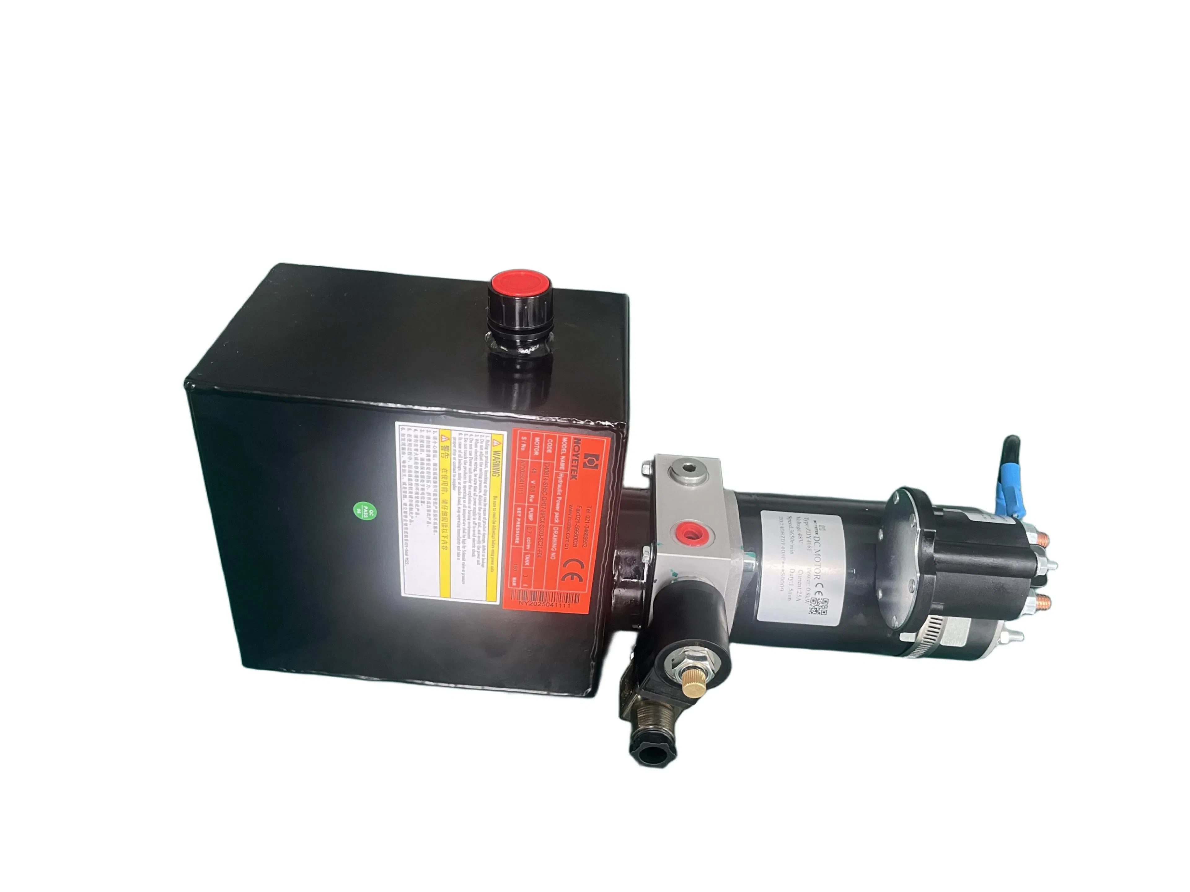 Компактный гидравлический блок питания 24В из алюминиевого сплава