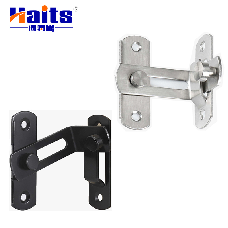 Furniture Fittings Stainless Steel Sliding Barn Door Hook Lock Factory