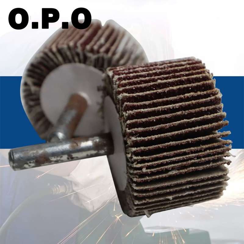 Premium Mounted Flap Wheel with 6mm Shaft for Metal Finishing