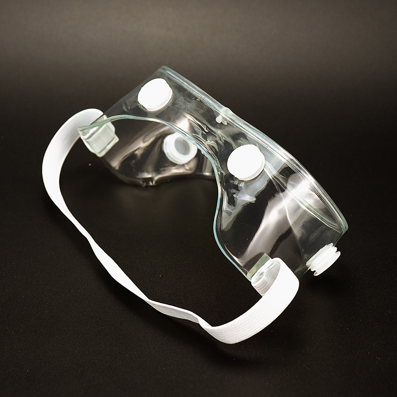 High Quality Round Men Women PVC Stable Flexible Protection Eyes Sight Safety Glasses
