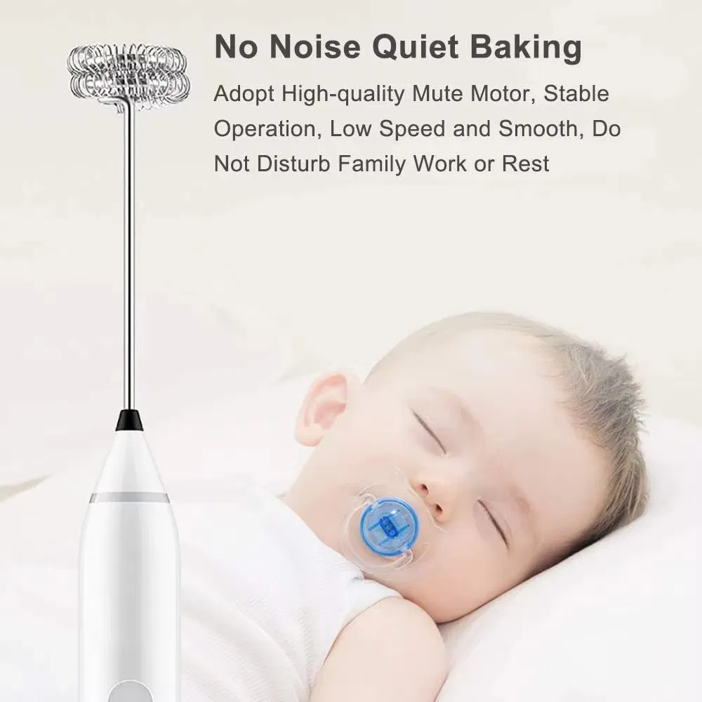 The New Electric Frother for Coffee Stirrers Electric Whisk Mixer Hand Frother