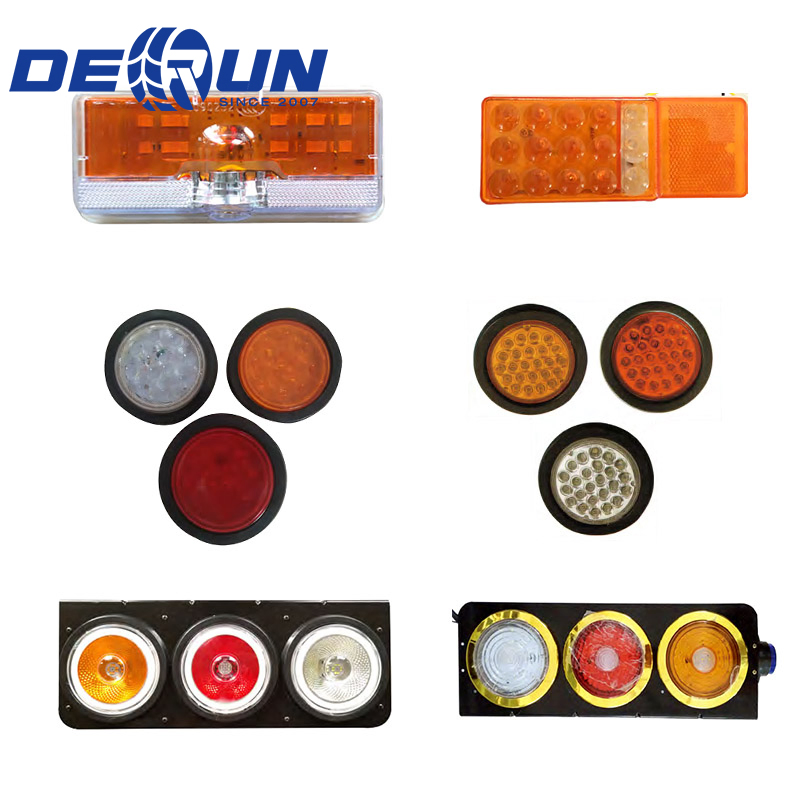 Derun Wholesale High-Strength 24V Semi-Trailer LED Rear Tail Light