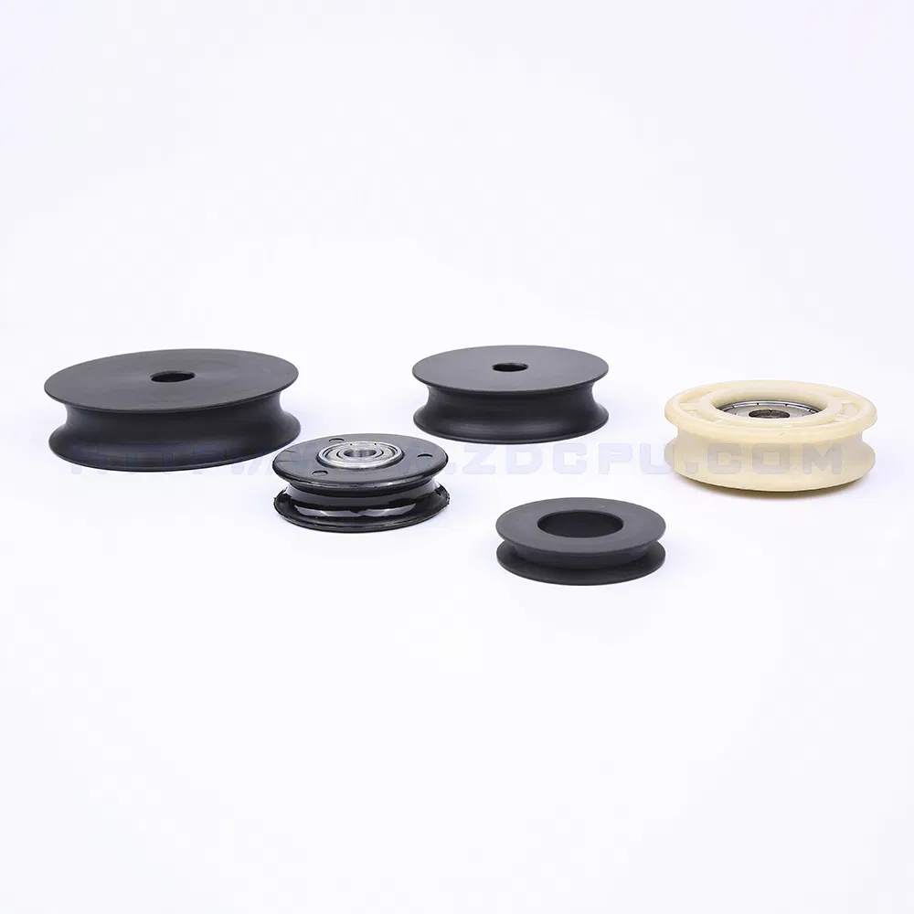 Durable Customized Black Plastic/ PU/PVC/ Rubber Casters / Wheel Manufacturer