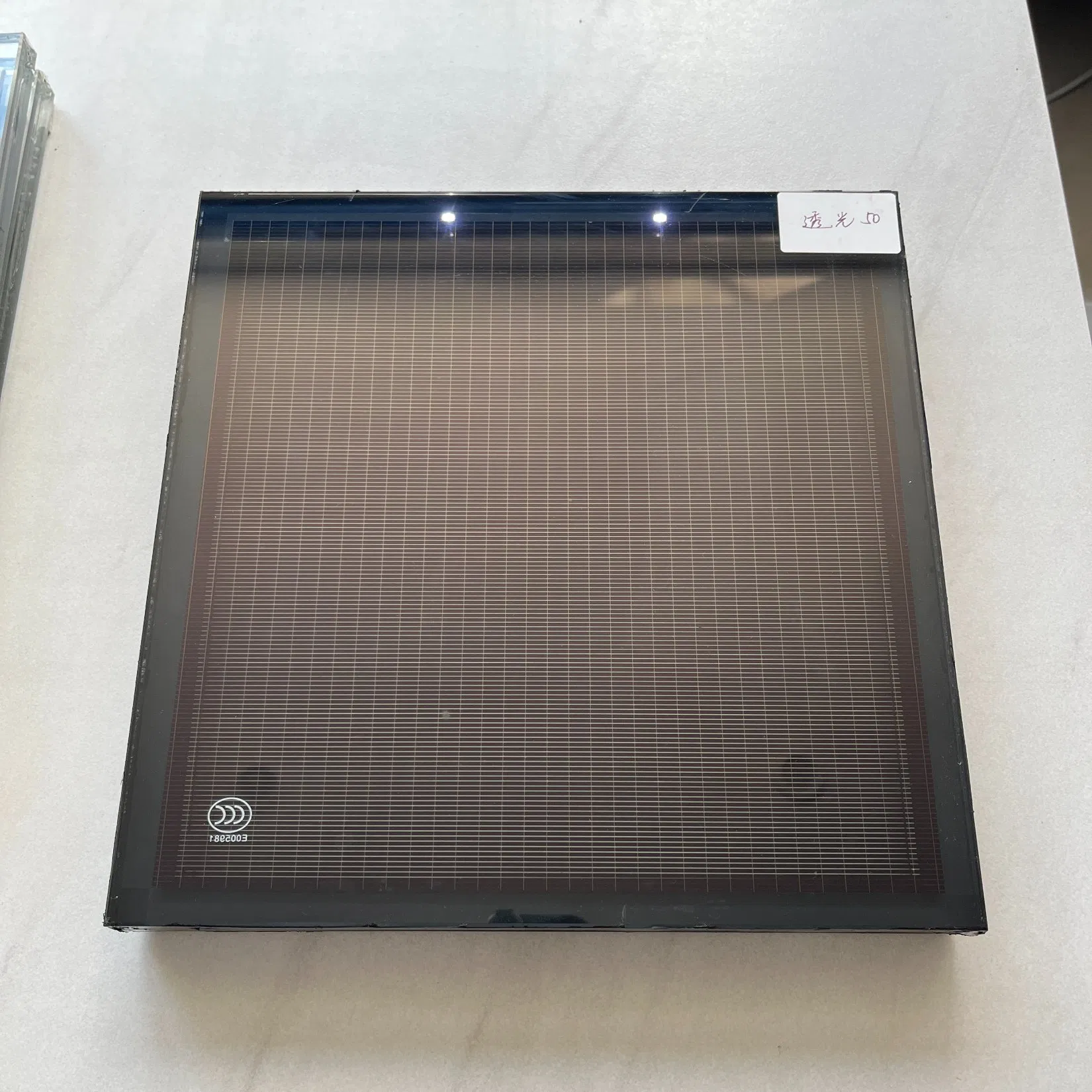 Hot Sale High Efficiency Transparent Colored BIPV Building Intergrated PV Solar Panel Glass