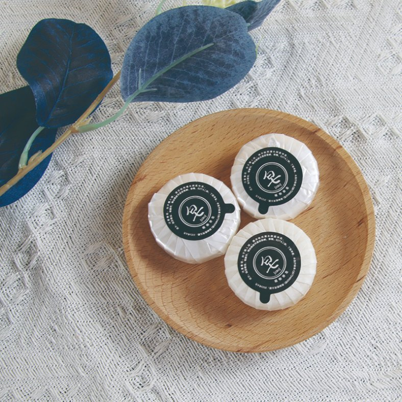 Mini Hotel Round Soap with Customized Scents