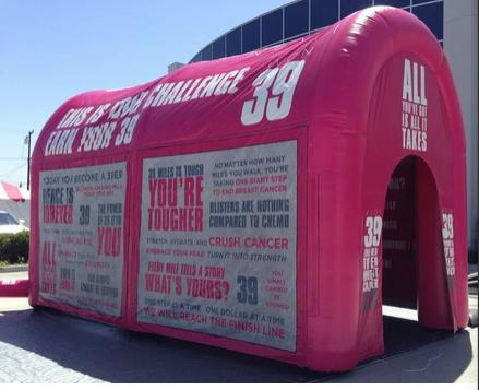 2023 New Giant Inflatable Tunnel Tent Coca-Cola