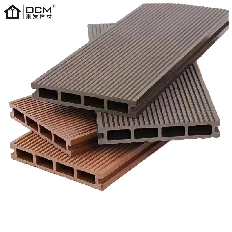 Easy to Install Decking Wood Plastic Composite Co-Extrusion WPC Boards Flooring