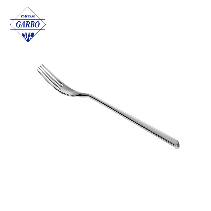 Factory Stock 304 Stainless Steel Dessert Cake Fork Dining Fork for Restaurant
