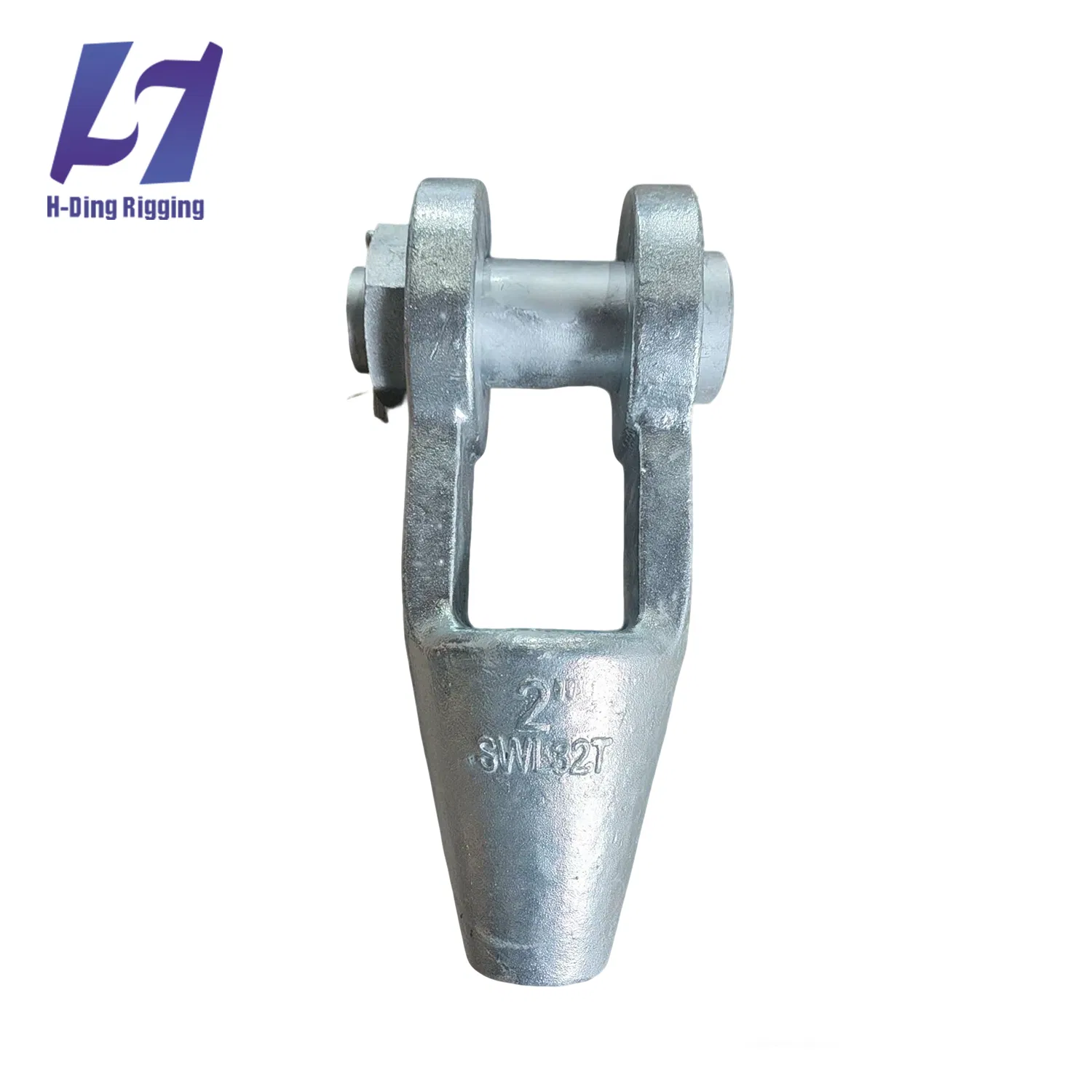 Us Standard ASME B30.9 DIN Wire Rope Spelter Socket Hot DIP Galvanized for Lifting Slings