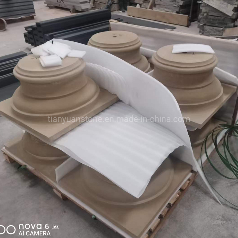 Chinese Factory Natural Stone Granite Pillar