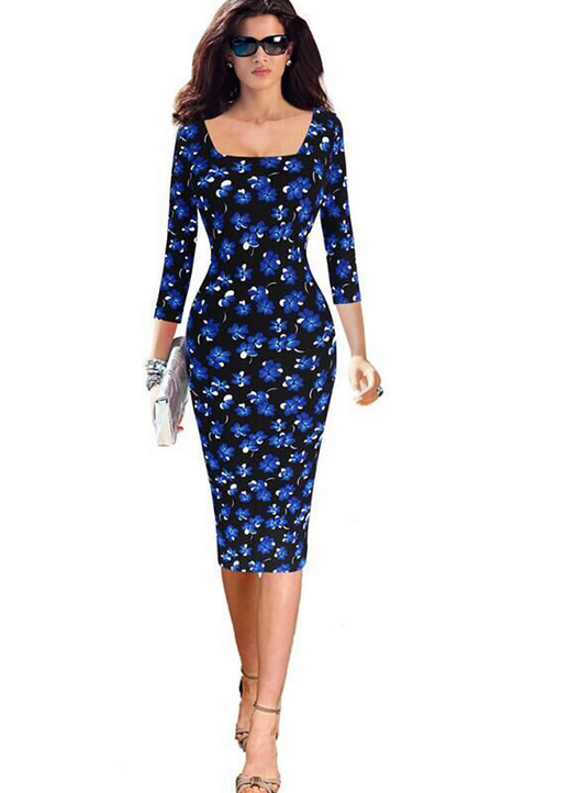 Блуза женская офисная с длинным рукавом