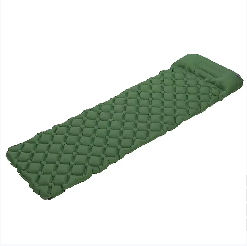 Camping Sleeping Pad Ultralight Camping Mat with Pillow Inflatable Sleeping Pads