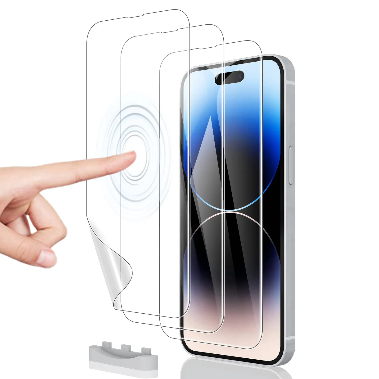 Hydrogel Curved Screen Self-Reparing Protectors Anti-Finger Marksscreen Protector High Quality for Antibacterial