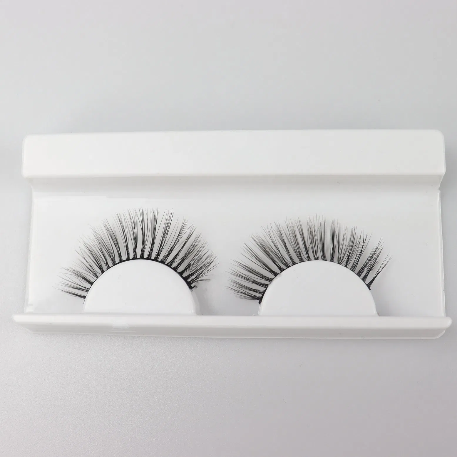 12 Rows Foil Back Handmade 0.02-0.08 Makeup Volume Lash Trays Private Label 5-25mm Velvet Silk Volume Individual Eyelashes