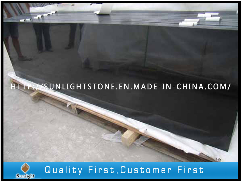 Discount Prefab G684 Black Stone Granite for Border/Tiles/Slabs