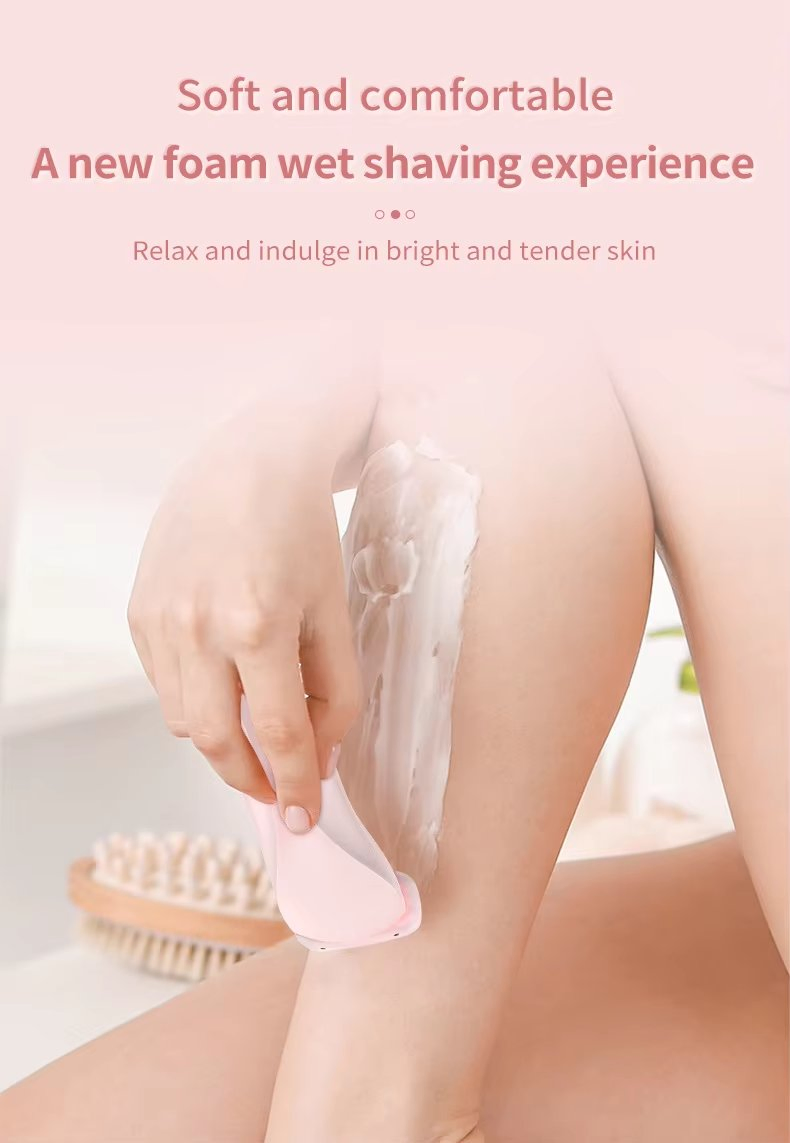 2-in-1 Electric Lady Shaver with LED Display for Smooth Skin